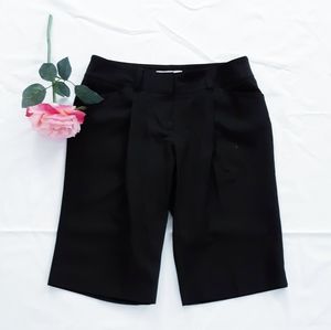 Michael Kors Black Bermuda Shorts sz 2